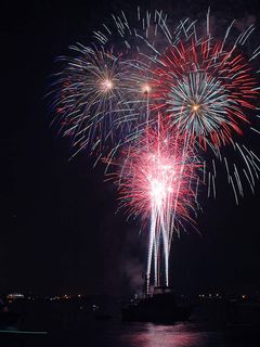 Fireworks over San Diego