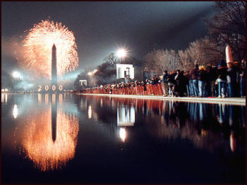 Year 2000 celebrations in Washington DC