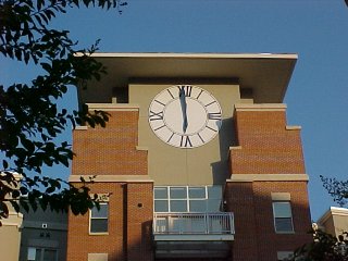 Clock at Pentagon Row