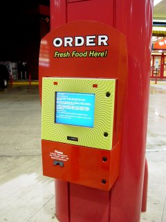 "Blue Screen of Death" at Sheetz in Fishersville, Virginia