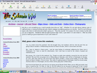 Journal prototype, 2004 redesign