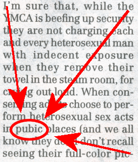 "Sex in pubic places" letter, marked