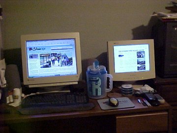 Dual monitors on my computer