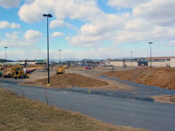 Site of former Harrisonburg Wal-Mart location