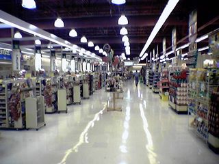 Interior of Martin's in Martinsburg