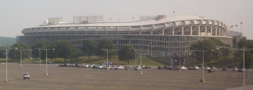 RFK Stadium from the Metro