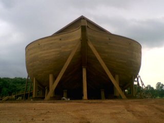 The ark from Evan Almighty