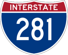 Interstate 281 shield