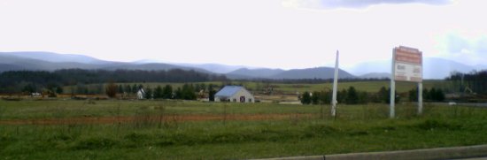 The remains of the Waynesboro Outlet Village, November 20, 2006