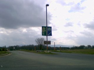 The remains of the Waynesboro Outlet Village, November 20, 2006