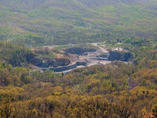 "The Quarry" overlook