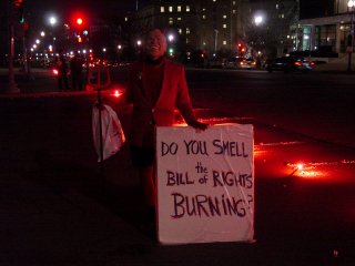 "Do you smell the Bill of Rights burning?"