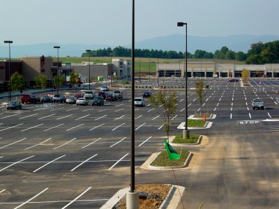 Waynesboro Town Center, still under construction in 2007