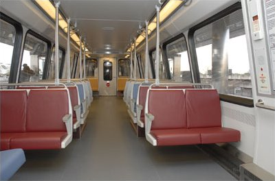 Test flooring on Alstom 6104-6105