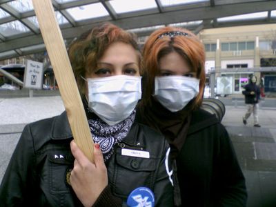 Masked up in surgical masks