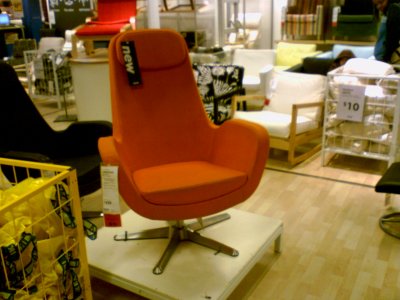 "Captain's Chair" at IKEA