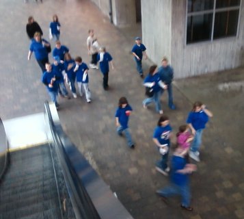 Tourists at Union Station