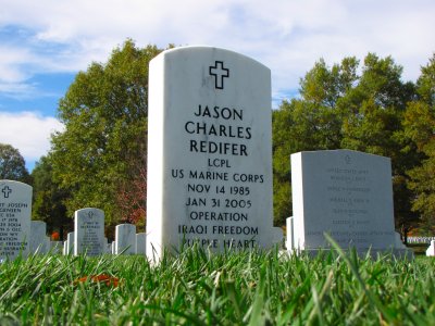 Headstone of Jason Redifer