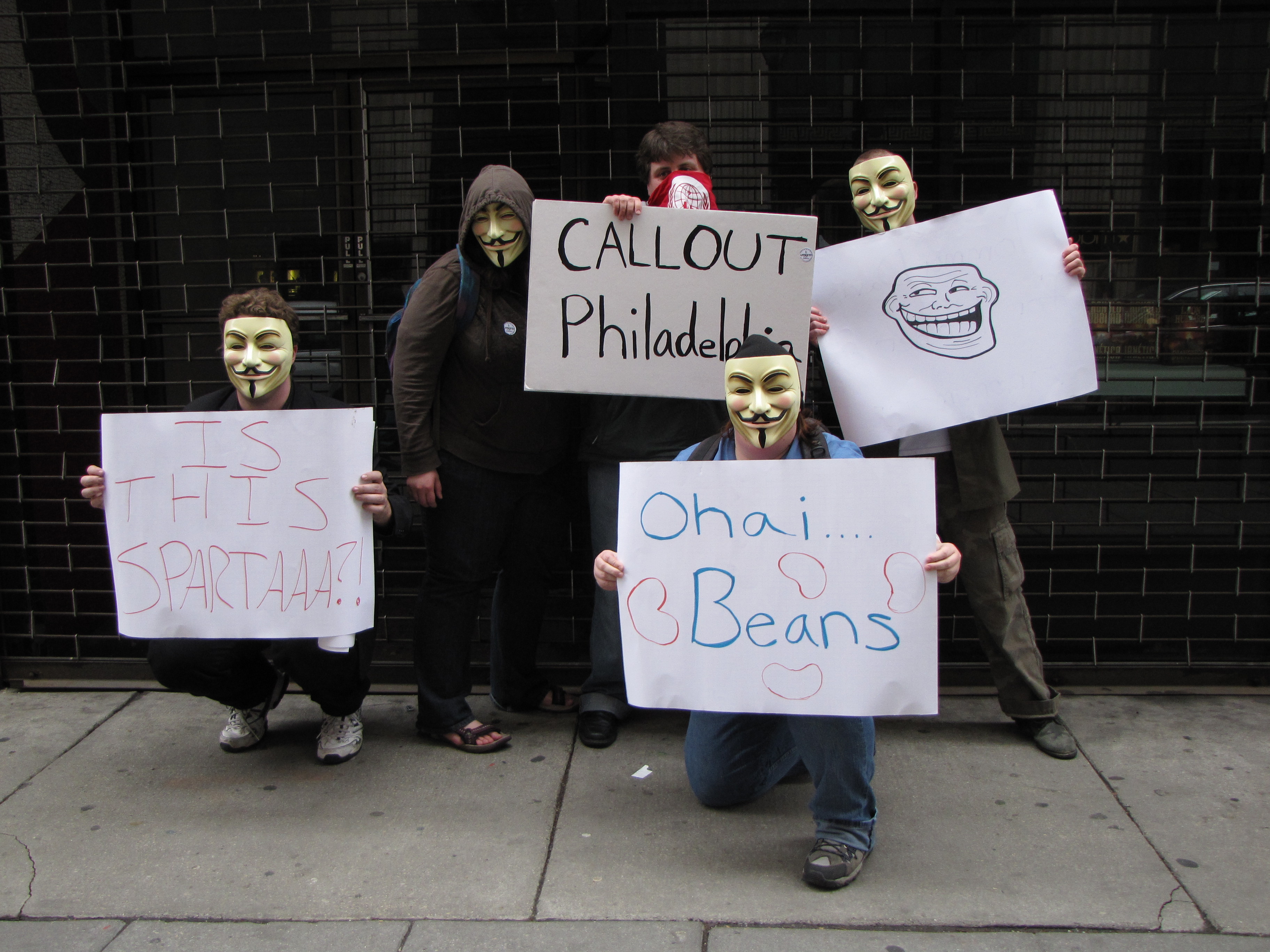 The Schumin Web » Anonymous DC does Philadelphia…