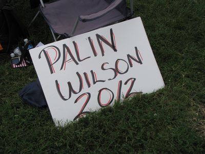 And you thought eight years of George W. Bush was bad. You know, though, I would actually love to see Sarah Palin run for president in 2012. She would be the easiest candidate to beat ever, and would be the source of lulz out the wazoo.
