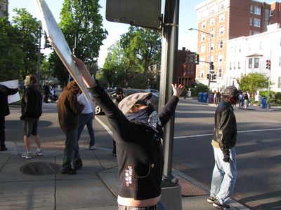 Wind or not, we had the "troll cannon" blasting out tunes, and we were dancing up a storm.