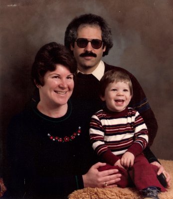 Family portrait, circa 1982 or 1983