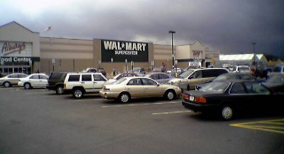 Walmart in Waynesboro, as it looked when I worked there