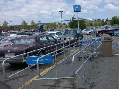 The new cart corrals