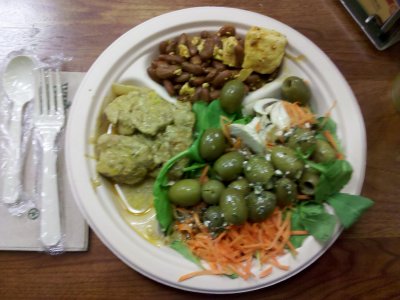 My lunch from Friday, April 8