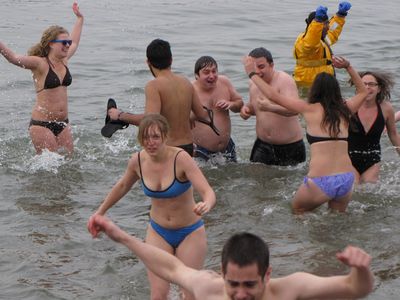 Once in the water, everyone seemed to really have a great time.