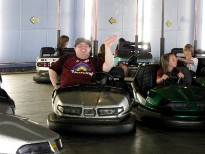 Doing the bumper cars