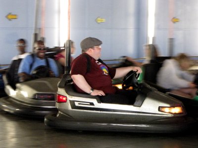 Doing the bumper cars