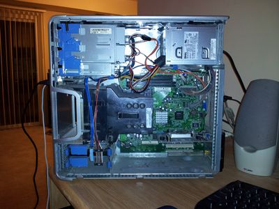 This is what my computer looks like with the skin off.
