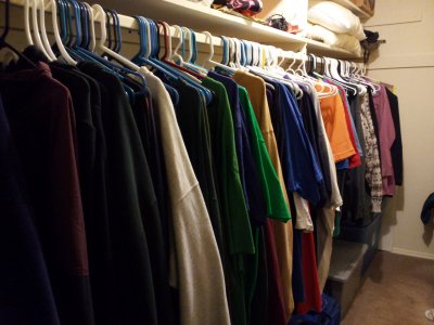 The new look of my closet