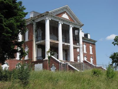 Front of the north building.