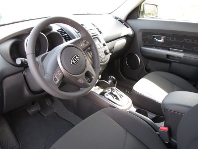 A shiny, new interior, fresh from the dealership.