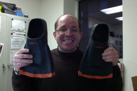 New swim fins!