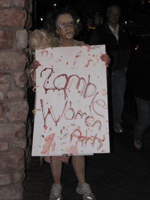 "Zombie Women Parts", based on Mitt Romney's "binders full of women" remark.