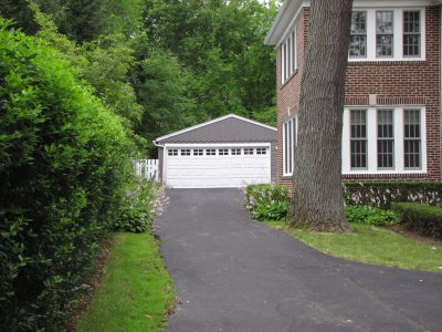 The "Home Alone" house garage