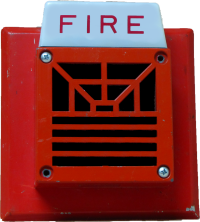 The fire alarm horn from my dream. This is a variation on the Wheelock 7002T that never existed in real life.