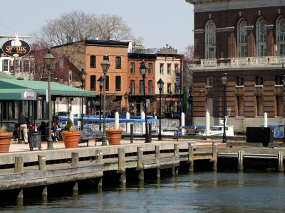 Docks at Fells Point.