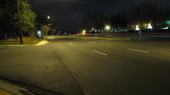  View up Georgia Avenue from Heathfield Road.