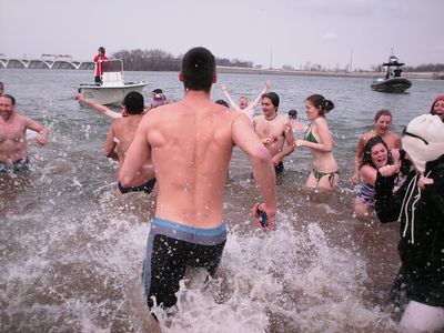 The plunge is underway!