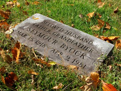 Uncle Seymour's marker.