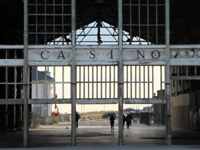 Boardwalk-facing facade of the Casino.