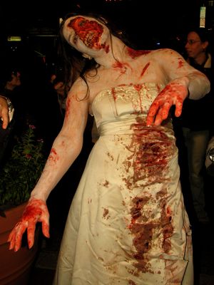 Zombie bride.