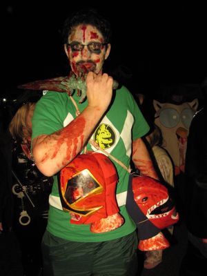 Zombie Power Ranger.