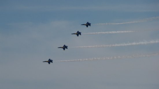 The Blue Angels over Baltimore