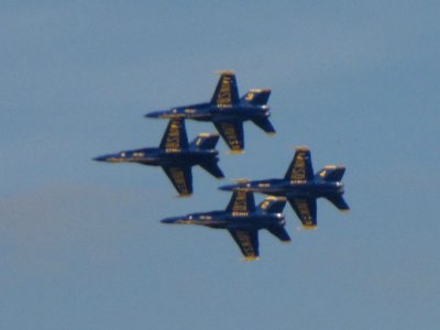 The Blue Angels over Baltimore