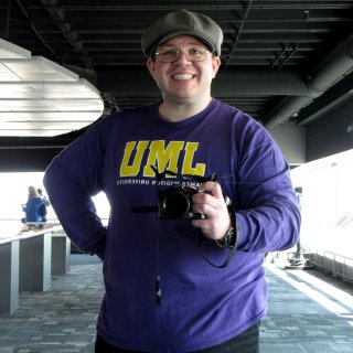 Selfie at the observation deck!  Yes, this is a selfie with my real camera rather than with my cell phone.